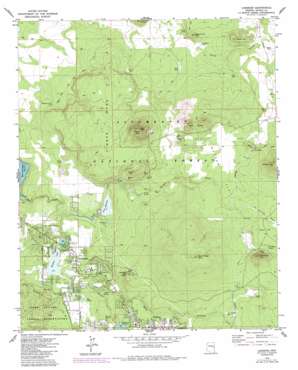 Lakeside USGS topographic map 34109b8