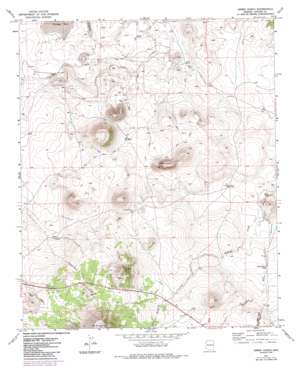 Cerro Hueco USGS topographic map 34109c5