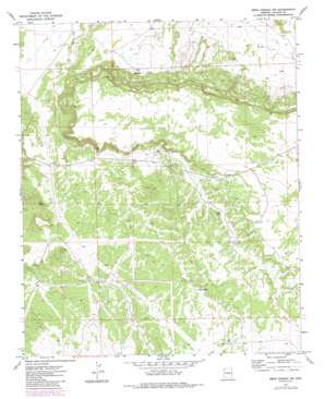 Mesa Parada NW USGS topographic map 34109d2
