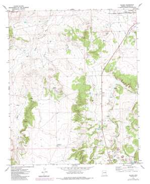 Salado USGS topographic map 34109d4