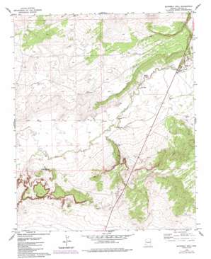 Schnebly Well topo map