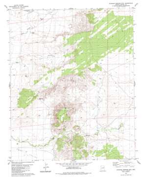 Stinking Springs Mountain USGS topographic map 34109f5