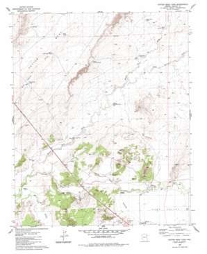 Potter Mesa Tank USGS topographic map 34109f6
