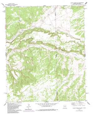 Ceadro Spring SE USGS topographic map 34109g1