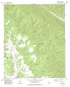 Cibecue USGS topographic map 34110a4