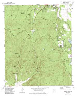 Show Low South topo map