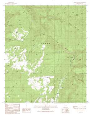 Oxbow Mountain USGS topographic map 34110b8