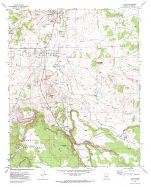 Taylor USGS topographic map 34110d1