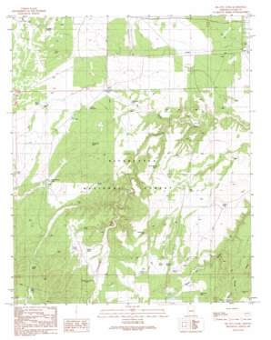 Big Pug Tank USGS topographic map 34110d3