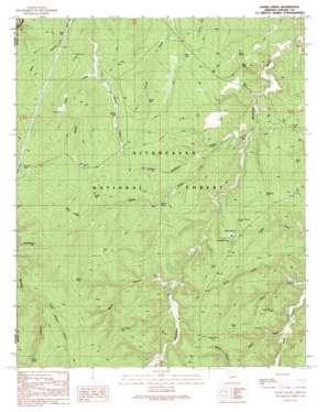 Hanks Draw USGS topographic map 34110d6