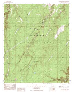 Porcupine Ridge USGS topographic map 34110d8