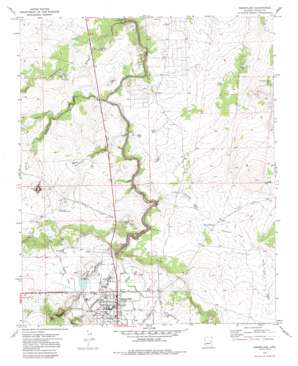 Snowflake USGS topographic map 34110e1