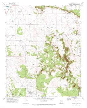 Sheepskin Wash USGS topographic map 34110e3