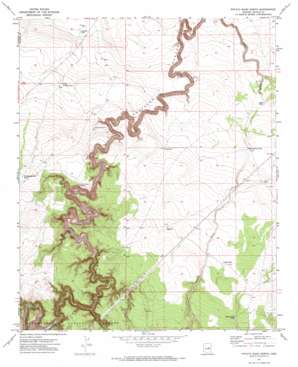Potato Wash North USGS topographic map 34110f6