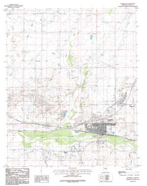 Holbrook USGS topographic map 34110h2