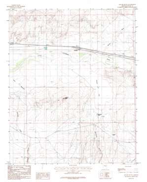 Apache Butte topo map