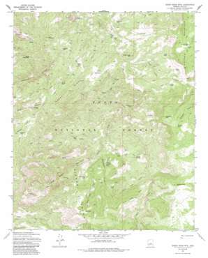 Sheep Basin Mountain USGS topographic map 34111a2