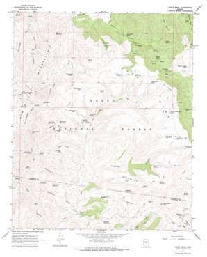 Cooks Mesa USGS topographic map 34111a8
