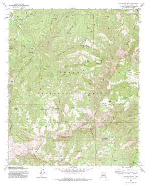 McDonald Mountain USGS topographic map 34111b2