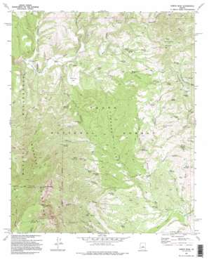 North Peak USGS topographic map 34111b4