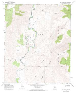 Wet Bottom Mesa USGS topographic map 34111b6