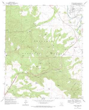 Middle Verde USGS topographic map 34111e8