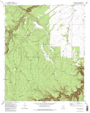 Quayle Hill USGS topographic map 34111f1