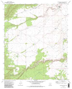 Chavez Mountain NW USGS topographic map 34111h2