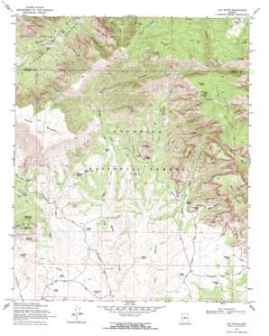 Loy Butte topo map