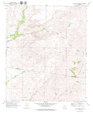 Bradshaw Mountains USGS topographic map 34112a1