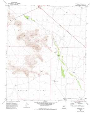 Congress SW USGS topographic map 34112a8