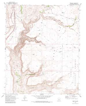 Joes Hill topo map