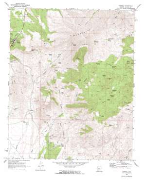 Yarnell USGS topographic map 34112b6