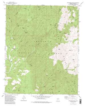 Battleship Butte USGS topographic map 34112c4