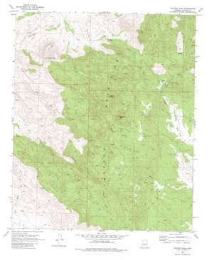 Weaver Peak USGS topographic map 34112c7