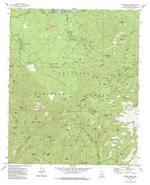 Groom Creek USGS topographic map 34112d4