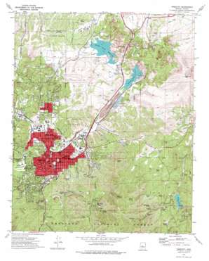 Prescott USGS topographic map 34112e4