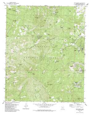 Iron Springs USGS topographic map 34112e5