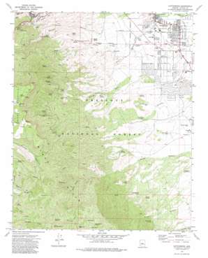 Cottonwood USGS topographic map 34112f1