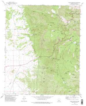 Hickey Mountain USGS topographic map 34112f2