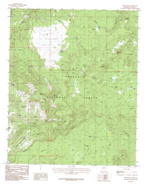 Smith Mesa topo map