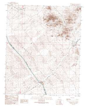 Powerline Well USGS topographic map 34113a8