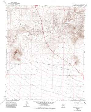 Date Creek Ranch USGS topographic map 34113b1