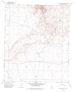 Date Creek Ranch NW USGS topographic map 34113b2