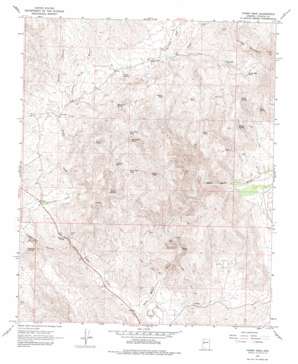 Thorn Peak USGS topographic map 34113d2