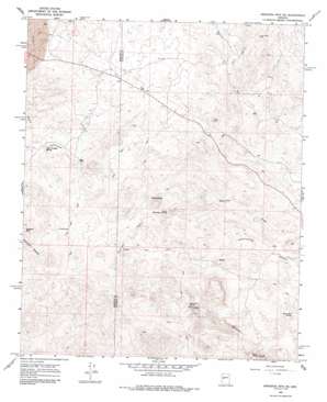 Arrastra Mountain NE USGS topographic map 34113d3