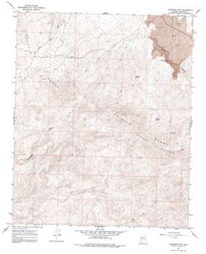Arrastra Mountain USGS topographic map 34113d4