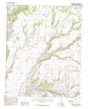Bozarth Mesa topo map