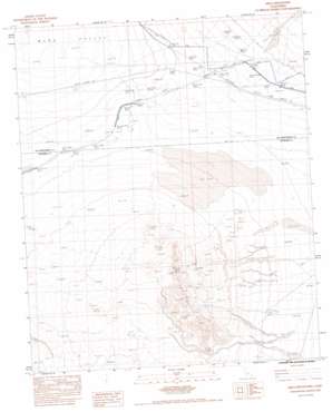 Arica Mountains USGS topographic map 34114a8