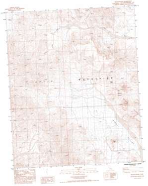 Mopah Peaks topo map